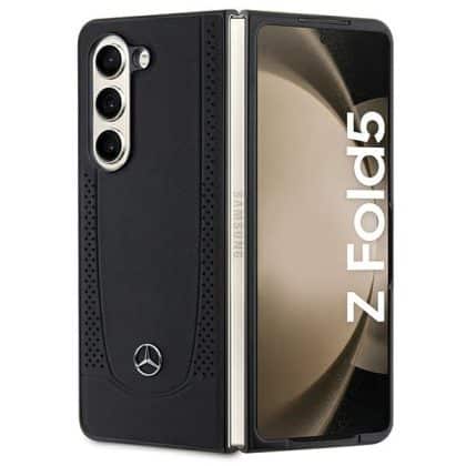 Mercedes Leather Urban - θήκη για Samsung Galaxy Z Fold5 - Μαύρο