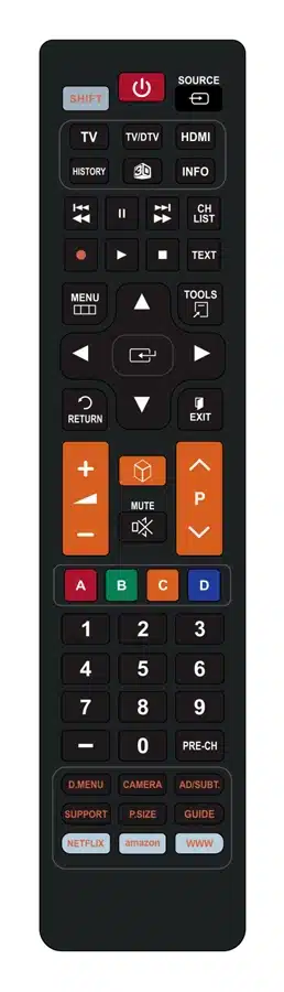 POWERTECH Τηλεχειριστήριο PT-834 για τηλεοράσεις Samsung