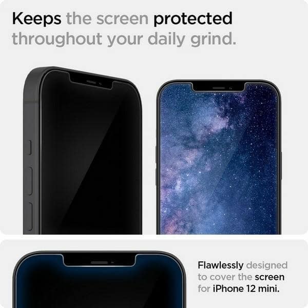 Spigen Glas.TR iPhone 12/12 Pro 6,1" 2-Pack "EZ FIT" AGL01801 Θερμαινόμενο γυαλί - Image 3