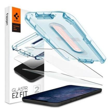 Spigen Glas.TR iPhone 12/12 Pro 6,1" 2-Pack "EZ FIT" AGL01801 Θερμαινόμενο γυαλί