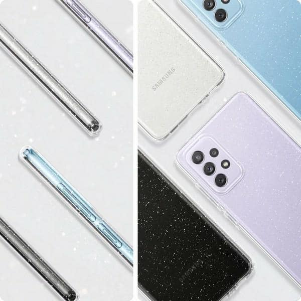 Spigen Liquid Crystal Glitter - θήκη για Samsung Galaxy A72 - Διάφανο - Image 3