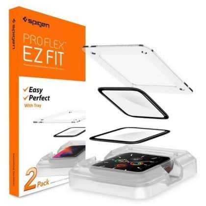 Spigen ProFlex EZ FIT Υβριδικό Γυαλί για Apple Watch 4/5/6 /SE 44mm AFL01220