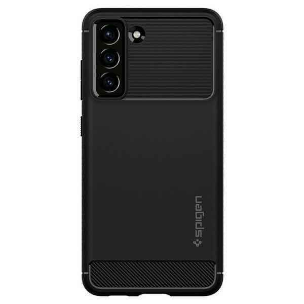 Spigen Rugged Armor - Samsung Galaxy S21 - Μαύρο - Image 2