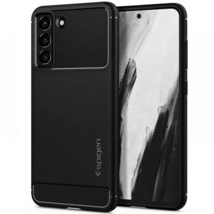 Spigen Rugged Armor - Samsung Galaxy S21 - Μαύρο