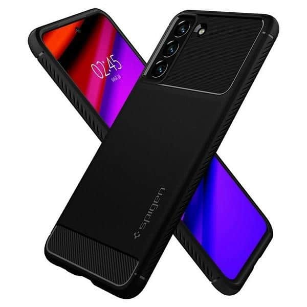Spigen Rugged Armor - Samsung Galaxy S21 - Μαύρο - Image 6