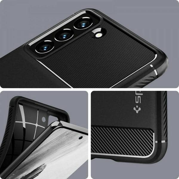 Spigen Rugged Armor - Samsung Galaxy S21 - Μαύρο - Image 9