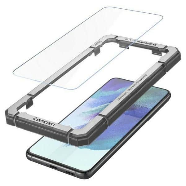 Spigen ALM Glas.Tr Σκληρυμένο γυαλί Samsung S21 FE 2 τεμάχια AGL03088 - Image 6