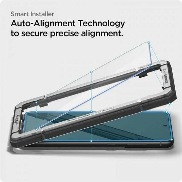 Spigen ALM Glas.Tr Σκληρυμένο γυαλί Samsung S21 FE 2 τεμάχια AGL03088 - Image 8