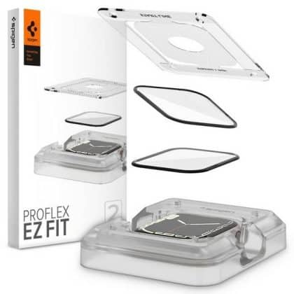 Spigen ProFlex EZ Fit - θήκη για Apple Watch 7 / 8 9 - Μαύρο