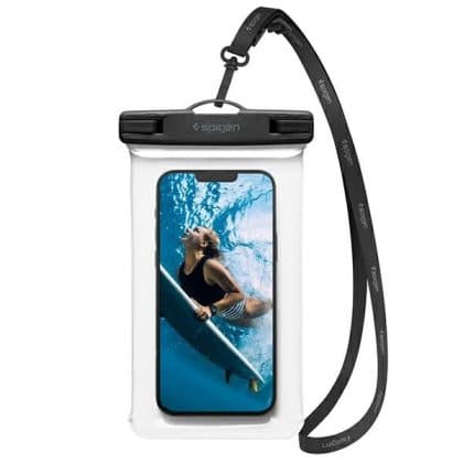Spigen Αδιάβροχη Θήκη A601 Universal Διάφανο/Κρυστάλλινο Καθαρό AMP04526