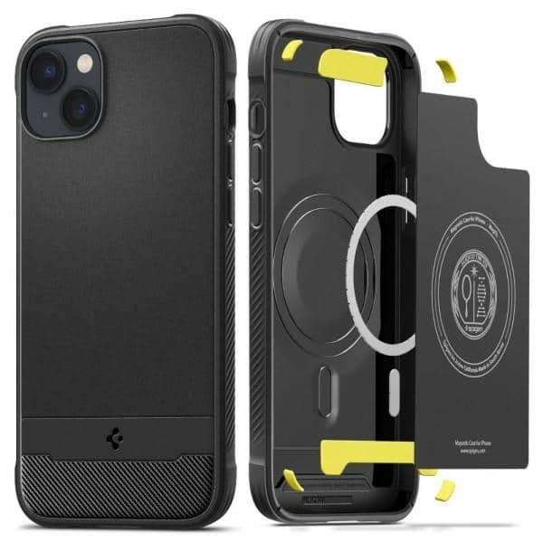 Spigen RUGGED ARMOR - θήκη για Apple iPhone 14 - Μαύρο - Image 8