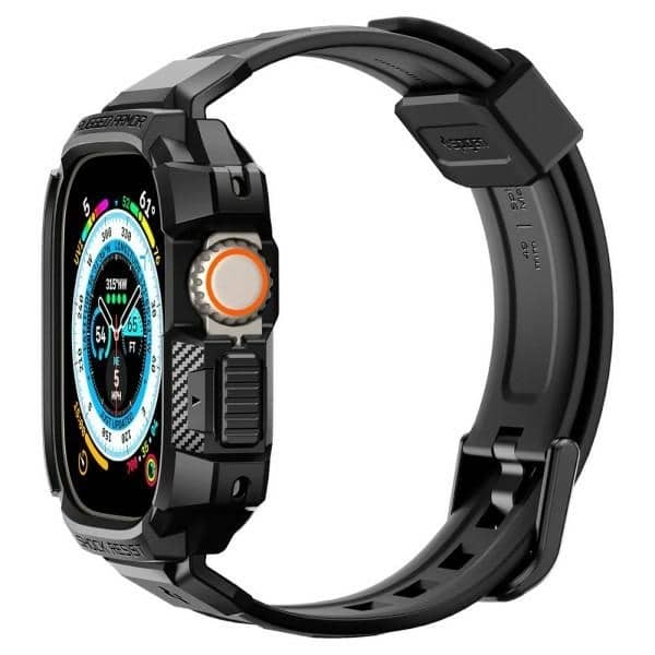 Spigen Rugged Armor Pro Apple Watch Ultra 49mm μαύρο ACS05460 - Image 14
