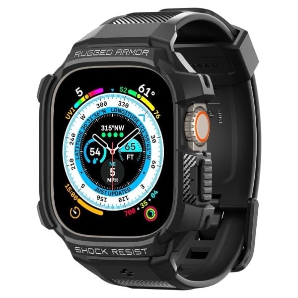 Spigen Rugged Armor Pro Apple Watch Ultra 49mm μαύρο ACS05460 - Image 2