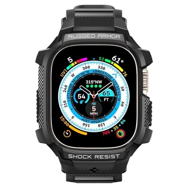 Spigen Rugged Armor Pro Apple Watch Ultra 49mm μαύρο ACS05460 - Image 3