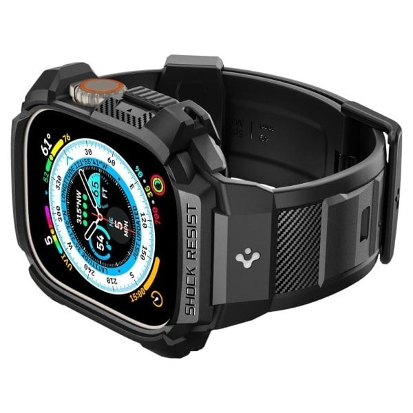 Spigen Rugged Armor Pro Apple Watch Ultra 49mm μαύρο ACS05460 - Image 8