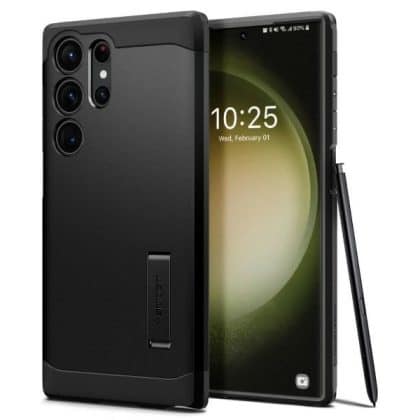Spigen Tough Armor - Samsung Galaxy S23 Ultra - Μαύρο