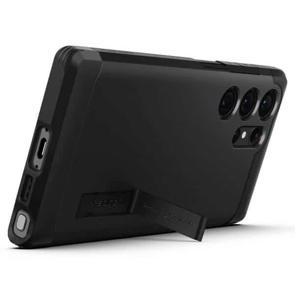 Spigen Tough Armor - Samsung Galaxy S23 Ultra - Μαύρο - Image 11