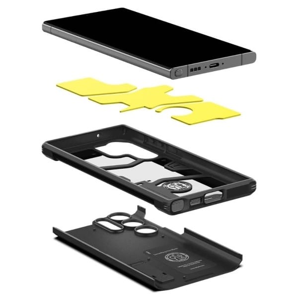 Spigen Tough Armor - Samsung Galaxy S23 Ultra - Μαύρο - Image 6