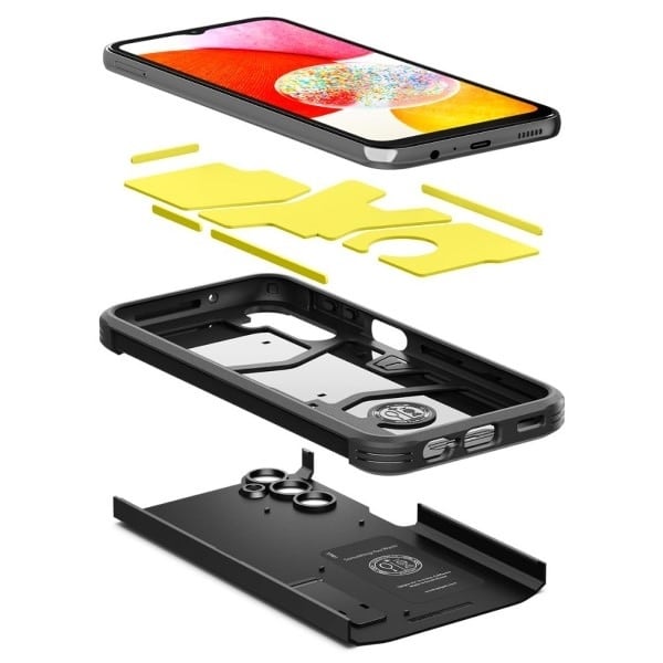 Spigen Tough Armor - Samsung Galaxy A14 - Μαύρο - Image 5