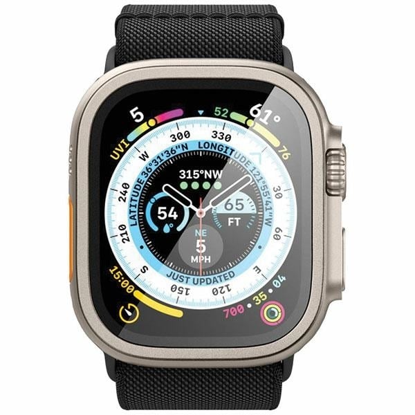 Spigen ALM Glas.Tr Slim Pro Apple Watch Ultra (49mm) Τιτάνιο AGL06161 - Image 4