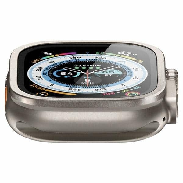 Spigen ALM Glas.Tr Slim Pro Apple Watch Ultra (49mm) Τιτάνιο AGL06161 - Image 5