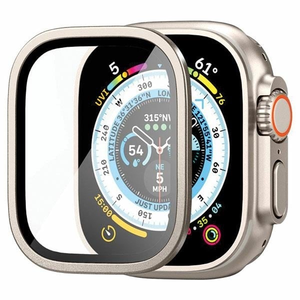 Spigen ALM Glas.Tr Slim Pro Apple Watch Ultra (49mm) Τιτάνιο AGL06161 - Image 10