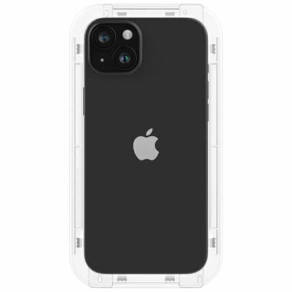 Spigen Glas.TR iPhone 15 6.1" "EZ FIT" 2 τεμ. διαφανές τζάμι ανθεκτικό AGL06903 - Image 6
