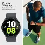 Spigen Glas.TR Sam Galaxy Watch 6 44mm 2-Pack "EZ FIT" AGL06520 θερμικά επεξεργασμένο γυαλί - Image 6
