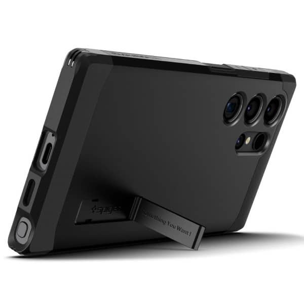 Spigen Tough Armor - Samsung Galaxy S24 Ultra - Μαύρο - Image 8