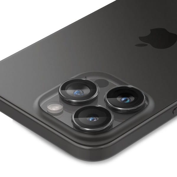 Spigen Optik.Tr Camera Lens για iPhone 15 Pro/15 Pro Max "EZ FIT" 2 τεμάχια, κρυστάλλινα διαυγής AGL06914 - Image 4