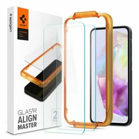 Spigen ALM Glas.Tr Sam A35 5G 2 τεμάχια. θερμαινόμενο γυαλί AGL07772