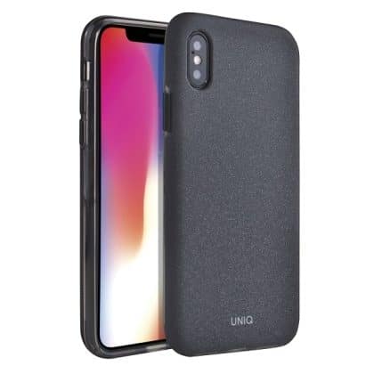 UNIQ Lithos - θήκη για Apple iPhone XS Max - Μαύρο