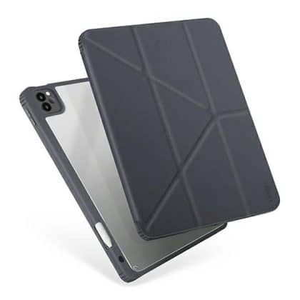UNIQ θήκη Moven για iPad Pro 11" (2021/2020) Αντιμικροβιακή γκρι/charcoal grey
