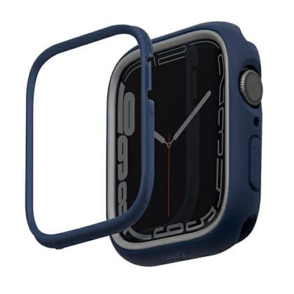 UNIQ θήκη Moduo Apple Watch Series 4/5/6/7/8/9/SE/SE2 44/45mm μπλε-γκρί