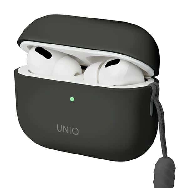 UNIQ θήκη Lino AirPods Pro 2 gen Silicone (2022/2023) γκρι/ash grey - Image 2