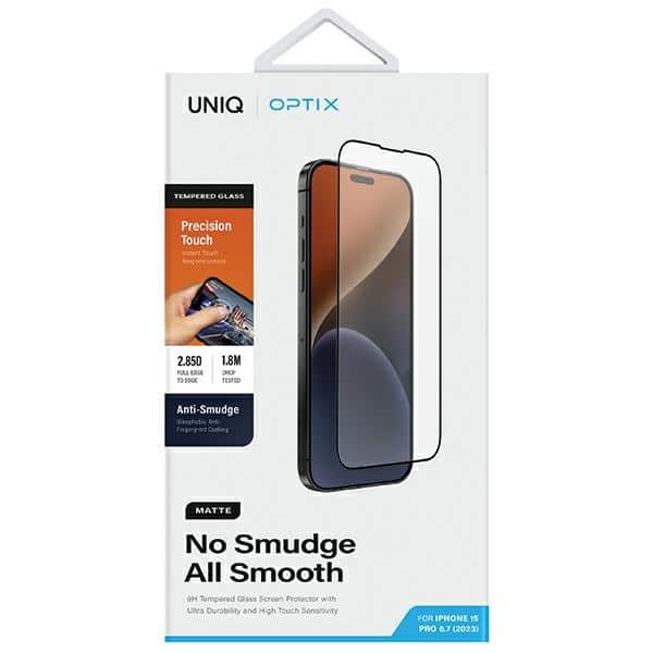 UNIQ Προστασία Οθόνης για iPhone 15 Pro Max 6.7" με εφαρμογέα - Image 6