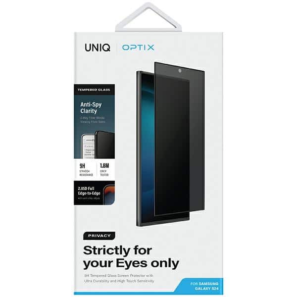 UNIQ Optix Privacy Sam S24 S921 ιδιωτικοποιημένο τζάμι σκληρυμένο με εφαρμογέα - Image 2