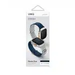 UNIQ λουράκι Revix Evo για το Apple Watch Series 1/2/3/4/5/6/7/8/9/SE/SE2/Ultra/Ultra2 42/44/45/49mm Reversible Magnetic σε χρώμα γκρί-μπλε βασιλικό/γκρί χαλκού - Image 6