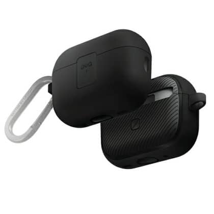 UNIQ θήκη Clyde Lock Case για AirPods Pro 2 (2022/2023) ανθρακί-σκούρο γκρι