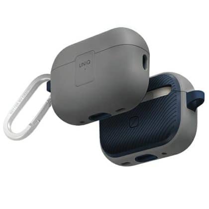 UNIQ θήκη Clyde Lock Case AirPods Pro 2 (2022/2023) γκρι-μπλε/ chalk grey-marine blue