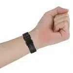 Techsuit - Watchband 20mm (W001) - Samsung Galaxy Watch 4/5/Active 2, Huawei Watch GT 3 (42mm)/GT 3 Pro (43mm) - Dark Red - Image 4