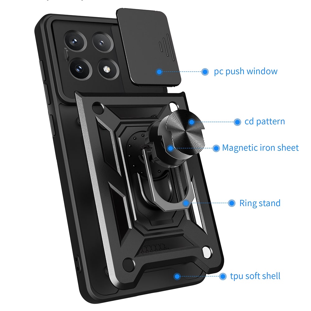 Techsuit CamShield Series - Xiaomi Poco X6 Pro - Ροζ - Image 5
