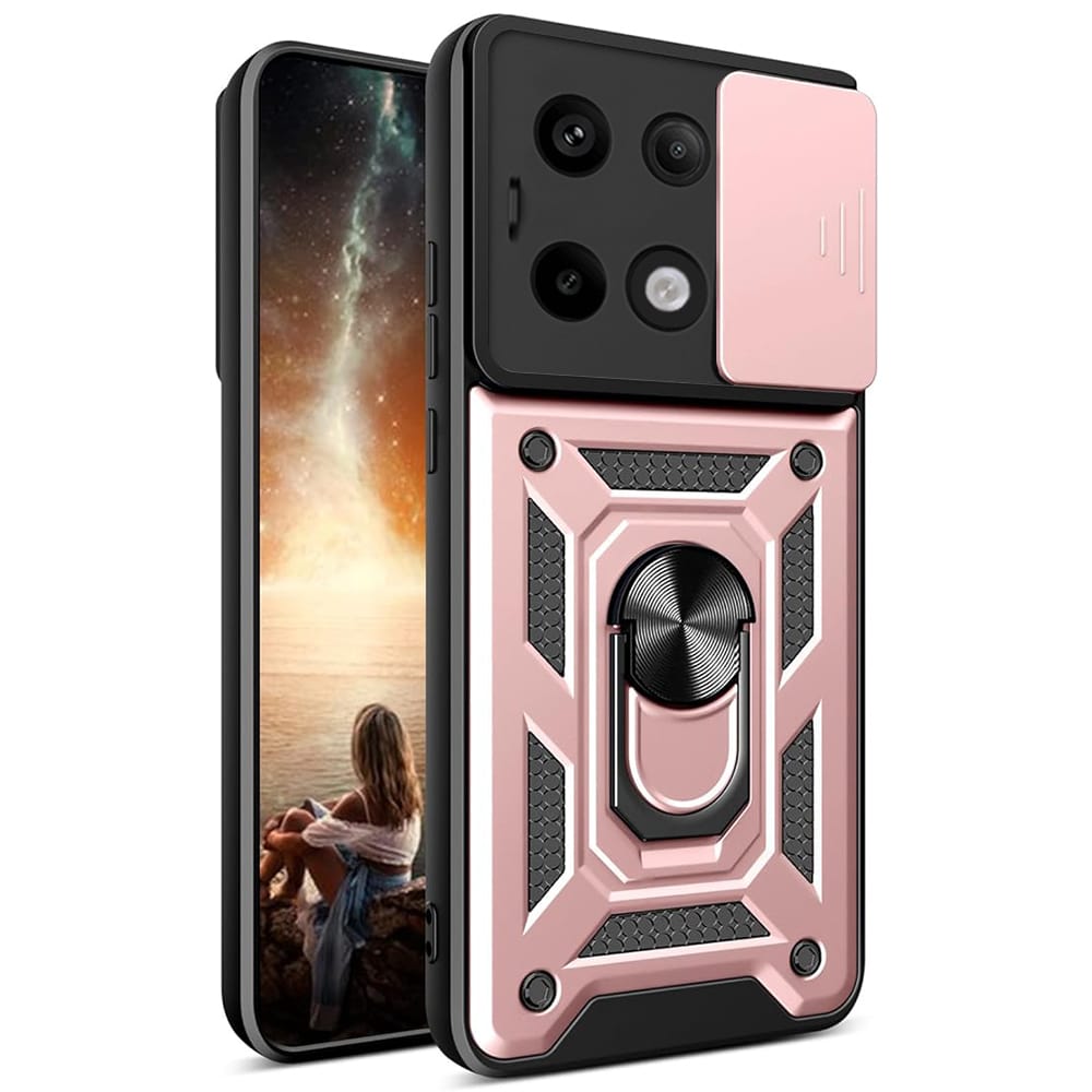 Techsuit CamShield Series - Xiaomi Redmi Note 13 Pro / Poco X6 - Ροζ - Image 3