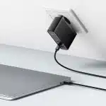 Baseus GaN5 Pro γρήγορος φορτιστής 2xUSB-C + USB 140W EU μαύρος (CCGP100201) - Image 12