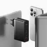 Baseus GaN5 Pro γρήγορος φορτιστής 2xUSB-C + USB 140W EU μαύρος (CCGP100201) - Image 19