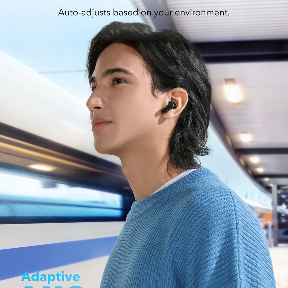 Anker - Ασύρματα Ακουστικά SoundCore P40i (A3955G21) - TWS, Ακύρωση Θορύβου, Bluetooth 5.2, Έλεγχος Αφής - Λευκό - Image 7