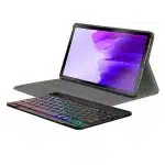Techsuit - CozyTab Case (with RGB Wireless Magnetic Keyboard) - Samsung Galaxy Tab A7 Lite - Black - Image 3