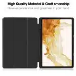 Techsuit - Flex Trifold (with Pencil Holder) - Samsung Galaxy Tab S8 Ultra - Green - Image 4
