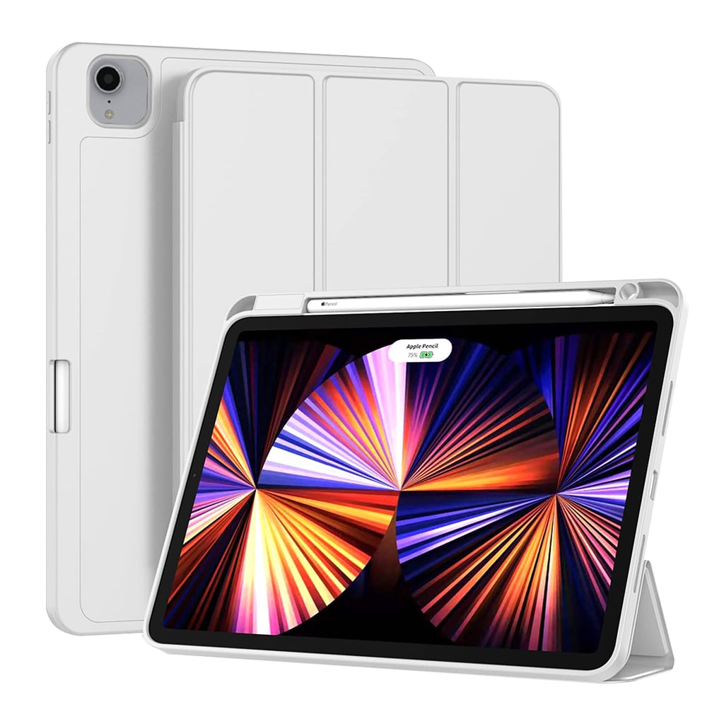 Techsuit - Flex Trifold (with Pencil Holder) - iPad Pro 11 (2018 / 2020 / 2021 / 2022) - Gray - Image 2