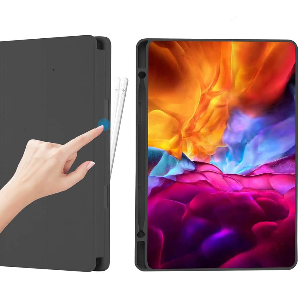 Techsuit - Flex Trifold (with Pencil Holder) - Samsung Galaxy Tab A7 Lite - Sky Blue - Image 4